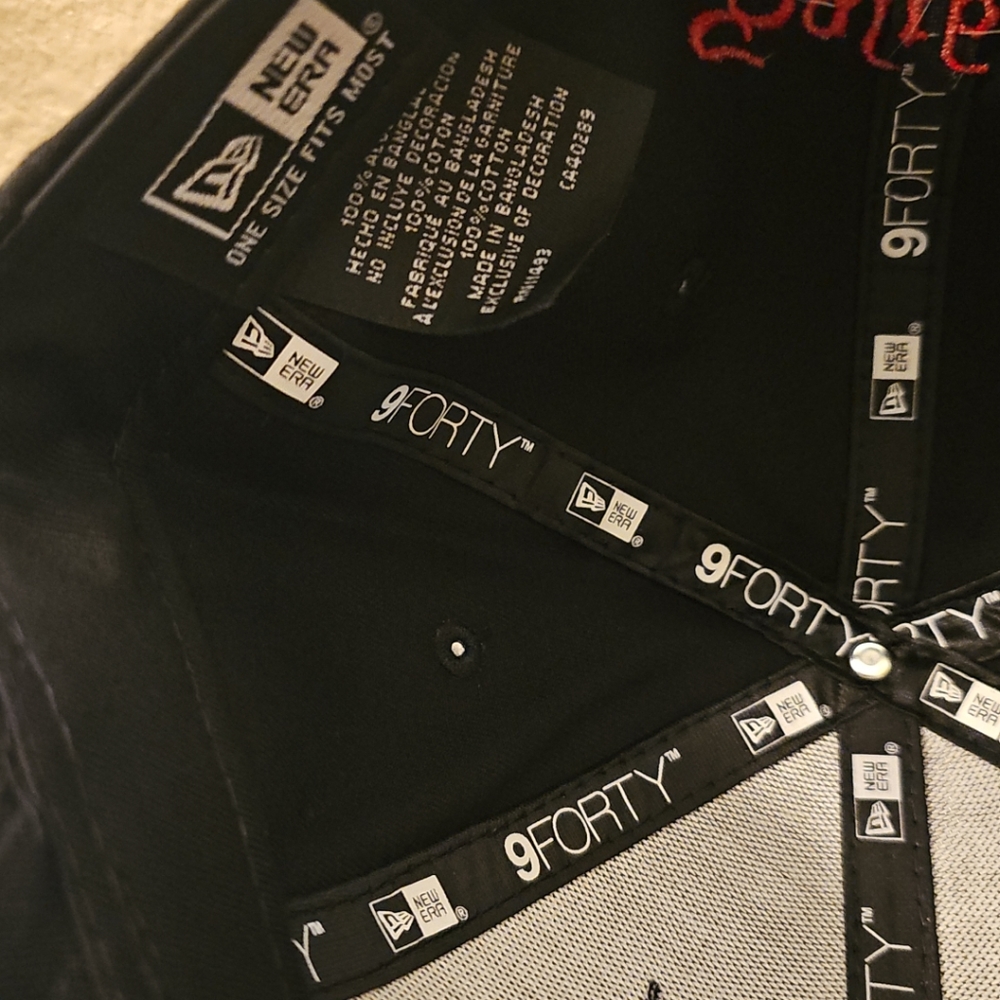 SALTBURN Drain Hat NEW ERA 9FORTY One Size Adjustable - Movie Promo Hat 2023 NWT - Picture 10 of 10